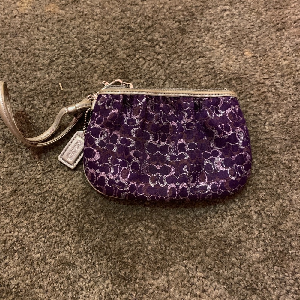 Coach wristlet